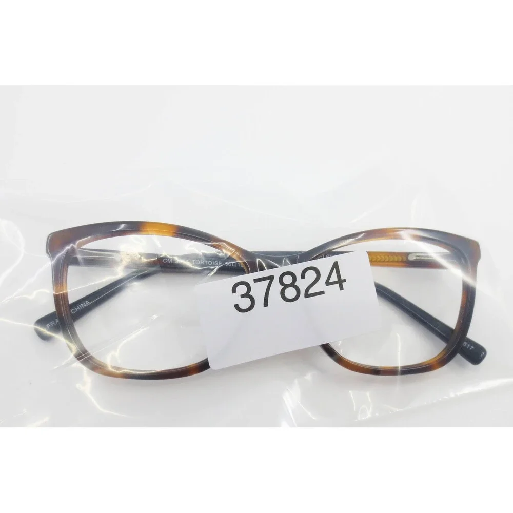 Chelsea Morgan CM 9004 Tortoise Shell Cat Eye Eyeglass Frames 56-16-145 Womens